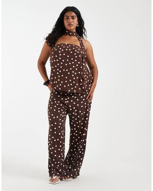 Vero Moda – hose aus webstoff - Rot