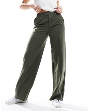 Object Wide Leg Pants - Black