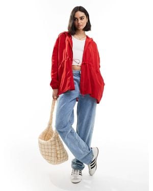 Threadbare Trench 2-en-1 style festival - Rouge