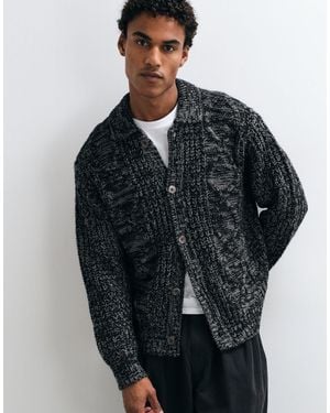 Obey Issar cardigan mit knopfleiste - Schwarz