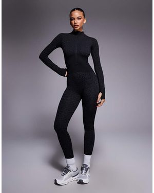 BO+TEE Bo+tee Thermal Seamless Jumpsuit - Blue