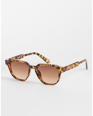 ASOS Square Sunglasses - Natural