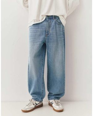 Pull&Bear Baggy Jeans - Blauw