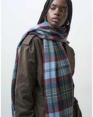 Vero Moda Sjaal Met Franjes En Tweedruit - Zwart