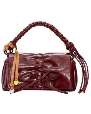 Desigual Small Shiny Bow Bag - Purple