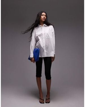 Nike Chill Poplin Oversized Shirt - White