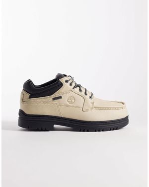 Timberland Heritage - bottines en gore-tex à lacets - beige - Blanc