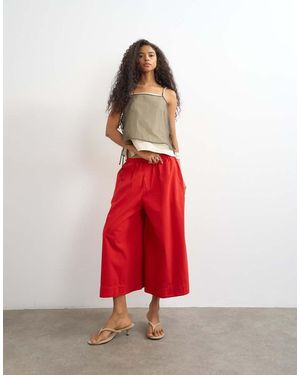 TOPSHOP A-Lijn Culotte - Rood