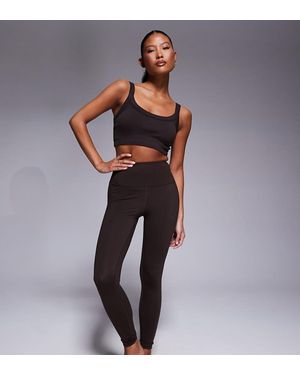 4505 Petite Icon High Waist Yoga legging - Brown