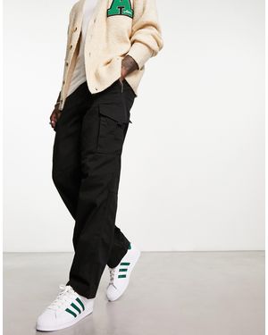ADPT Wide Fit Cargo Trouser - Black