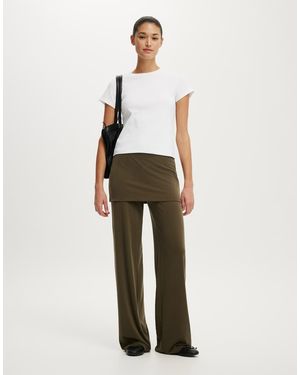 Cotton On Honey Skirt Pant - White