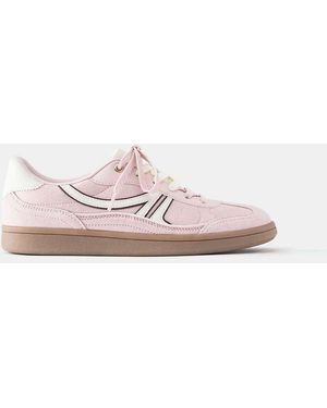 Pull&Bear Retro Sneakers - Roze