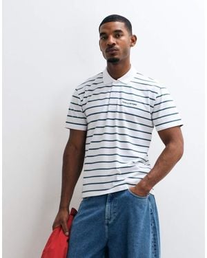 Hollister Relaxed Fit Polo - White