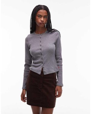 Levi's Rory Long Sleeve Button Up Top - Purple