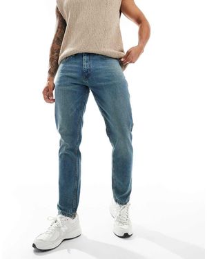 Don't Think Twice Dtt Rigid Slim Fit Jeans - Blue