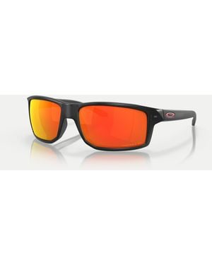 Oakley – gibston – rechteckige, polarisierte sonnenbrille - Schwarz