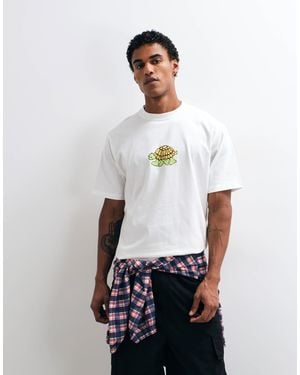 Gramicci T-shirt à manches courtes à motif tortue - Blanc