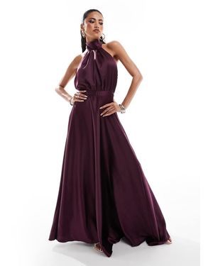 True Violet Vestito Lungo - Viola