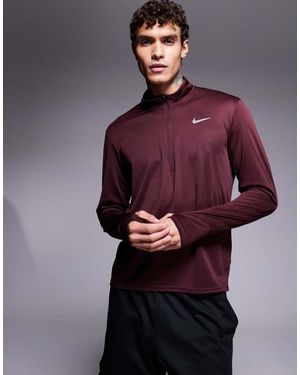 Nike Pacer Dri-Fit 1/4 Zip Top - Purple