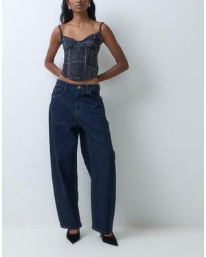 ONLY Jessica Barrel Jeans - Blue