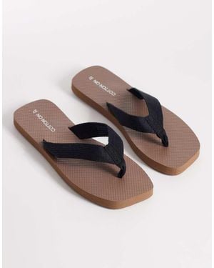 Cotton On Sporty Flip Flop - Brown