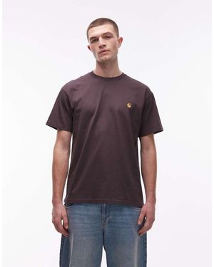 Carhartt American Script T-Shirt - Purple