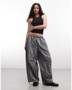 Collusion Xl baggy Plaid Sweatpants - Part Of A Set - Multicolor