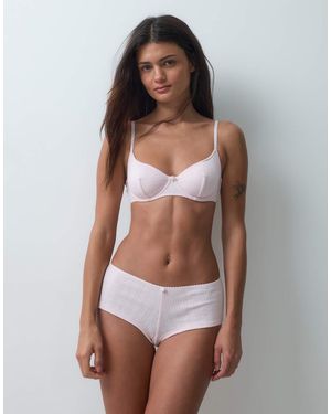 ASOS Poppy Pointelle Boxershort - Bruin