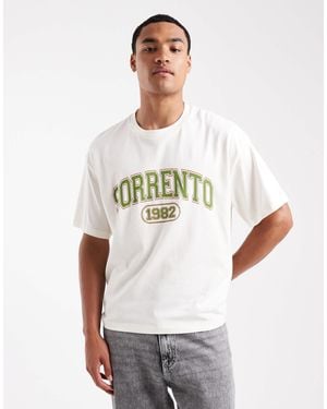 Jack & Jones – oversize-t-shirt - Weiß