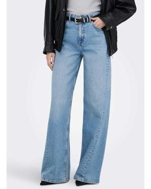 Jdy – wide-fit-jeans - Blau