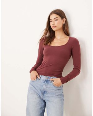 Cotton On Hold Me Long Sleeve - Red