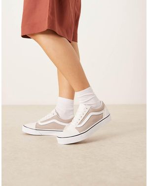 Vans Old Skool Trainers - Natural