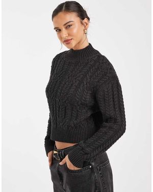 Cotton On Jersey De Punto De Ochos De - Negro