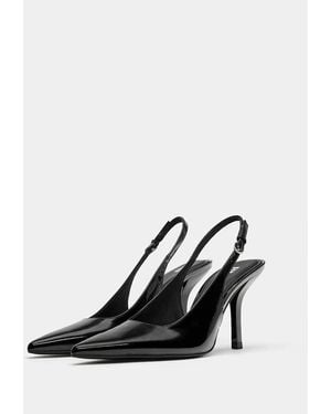Pull&Bear High-Heeled Shoes - Black