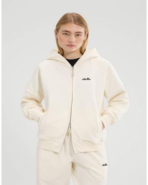 Ellesse Pianella Fz Hoodie - Natural