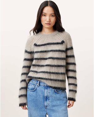 AllSaints Riga - pull - Bleu