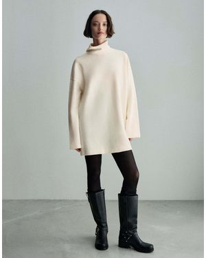 Bershka – minikleid - Natur