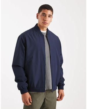 Jack & Jones Bomber Jacket - Blue