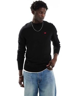 Levi's Original Batwing Logo Knit Jumper - Black