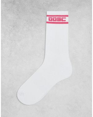 OOSC Crew Sock - White
