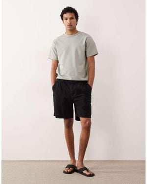 River Island Cargo Shorts - Natural