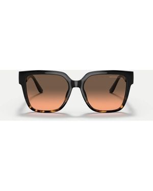 Michael Kors Karlie lunettes - Marron