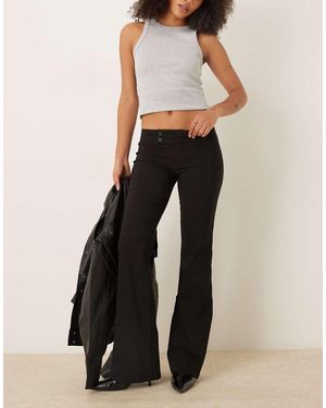 Motel Falita Tailored Trouser - Black