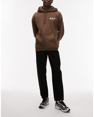 TOPMAN Taper Jeans - Black