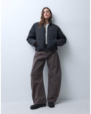JJXX Puffer Jacket With High Neck - Grey