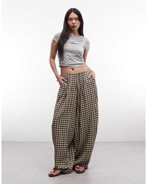 Collusion Xl Balloon Leg Trousers - Grey