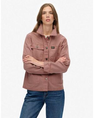 Superdry Chore Jacket - Red