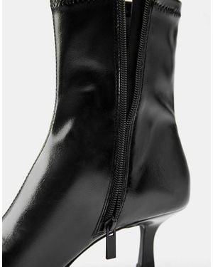 Pull&Bear Stivaletti Spuntati Neri - Nero