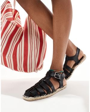 ASOS Jukebox Fisherman Espadrille - Orange