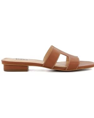 Dune Loupe Sandals - Brown